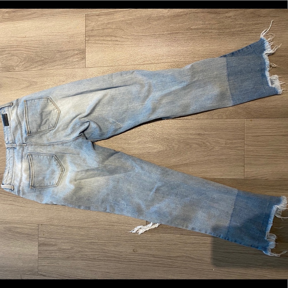 Multicolor Light Denim Ripped Jeans - Picture 3 of 3